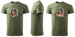 Pánské myslivecké tričko 129 PXT CREATIVE se psem khaki vel. 4XL - Obrázek (19)